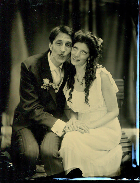 A Valentine Day Wet Plate Portrait Session for Lovers
